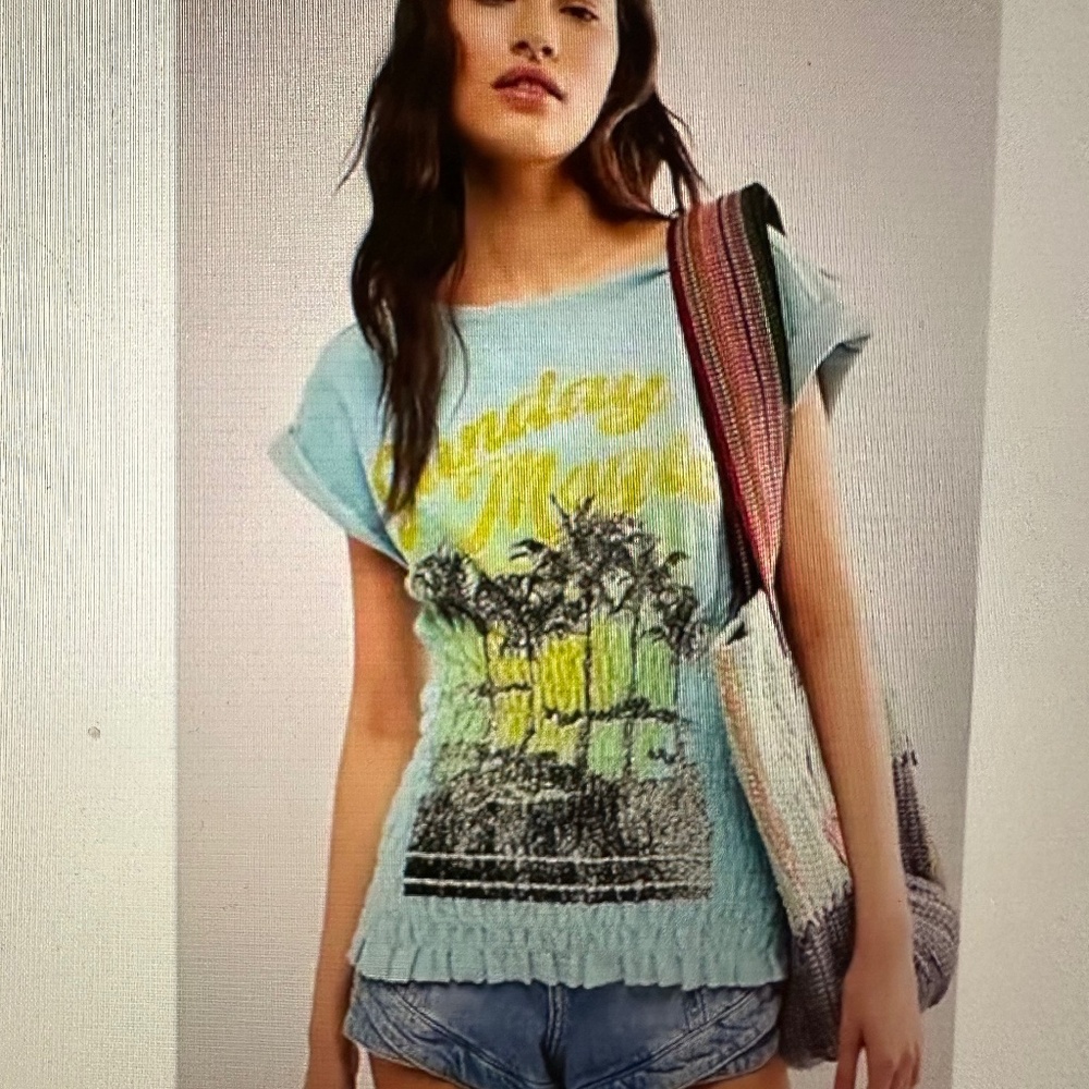 Free People Sadie “ sunday Magic” top.